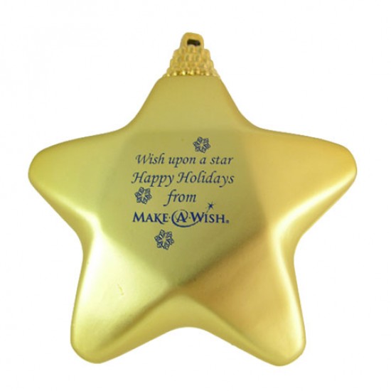 Custom Logo Star Ornament