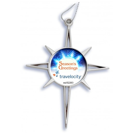 Custom Logo Star of Bethlehem Ornament