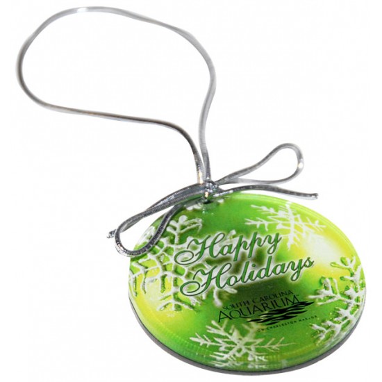 Custom Shape Acrylic Christmas Ornaments with Your Logo