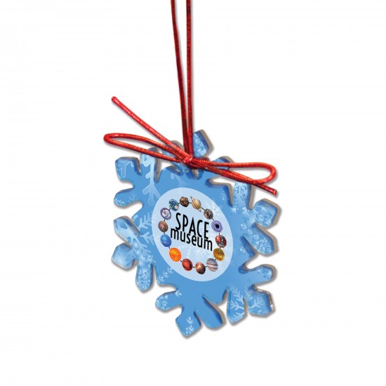 Custom Shape Acrylic Christmas Ornaments with Your Logo