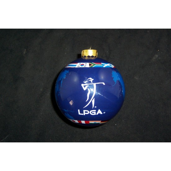 Custom Logo 4" Ball Glass Ornament - Fine Art Artwork