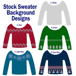 Custom Logo Shiny Nickel Finish Ugly Sweater