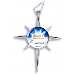 Custom Logo Star of Bethlehem Ornament