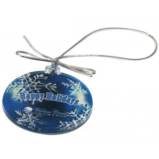 Custom Shape Acrylic Christmas Ornaments with Your Logo