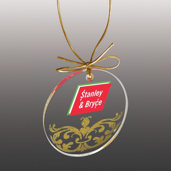 Custom Shape Ultra Vivid Color Christmas Ornaments with Your Logo