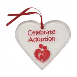 Custom Logo Heart Shaped Acrylic Ornament with Custom Imprint Custom Logo Heart Shaped Acrylic Ornament with Custom Imprint