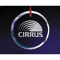 Custom Logo Halo Optic Ornament Custom Logo Halo Optic Ornament